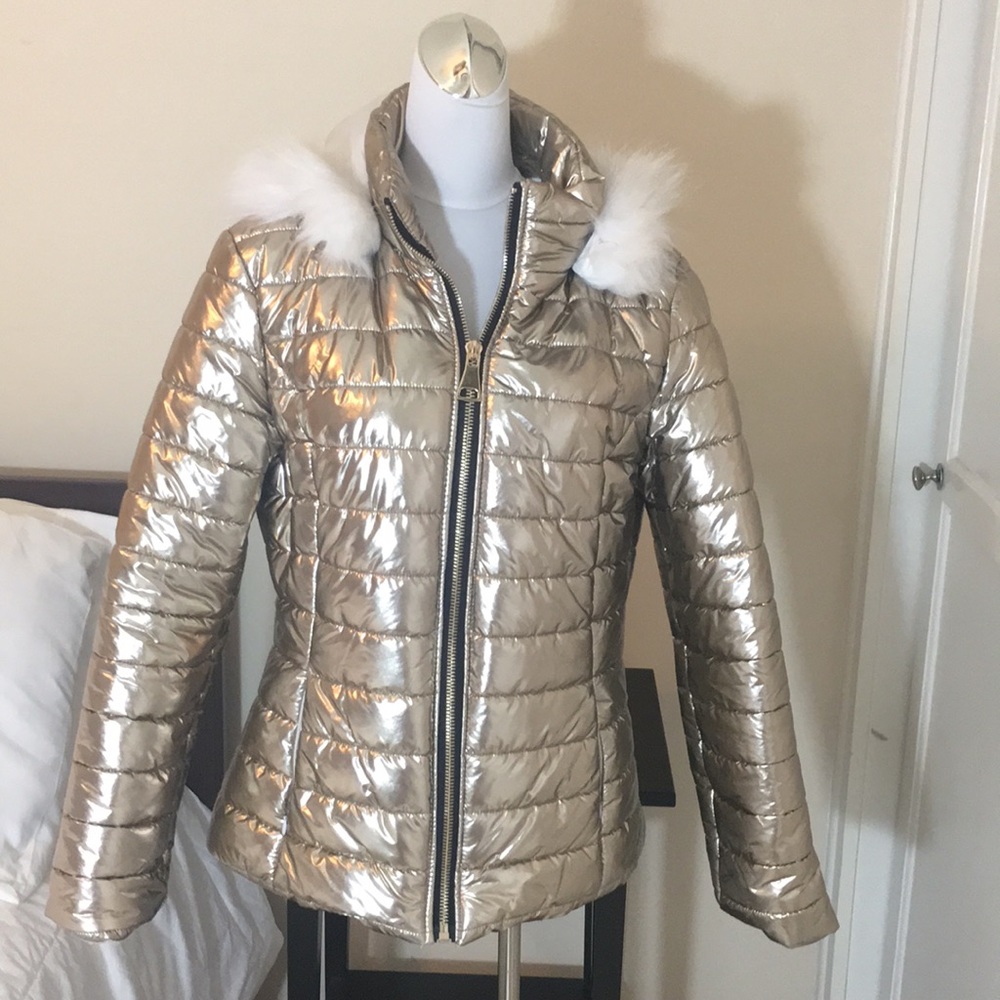 Miss forever Italy puffer jacket with hoodie